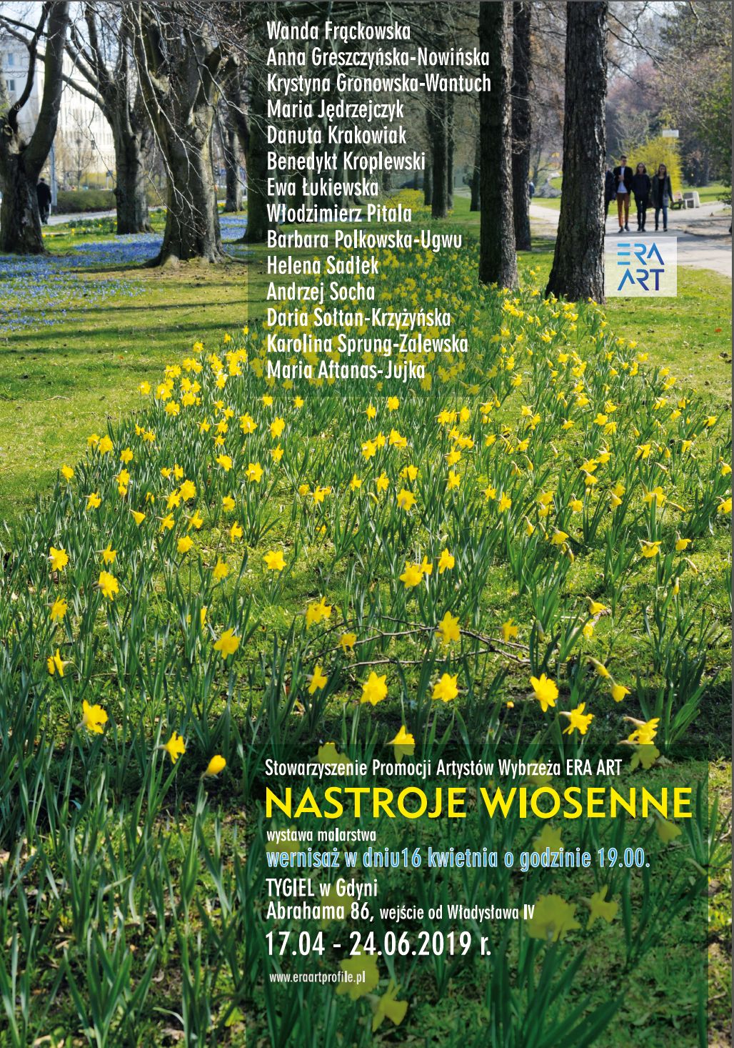 NASTROJE WIOSENNE, zbiorowa wystawa malarstwa