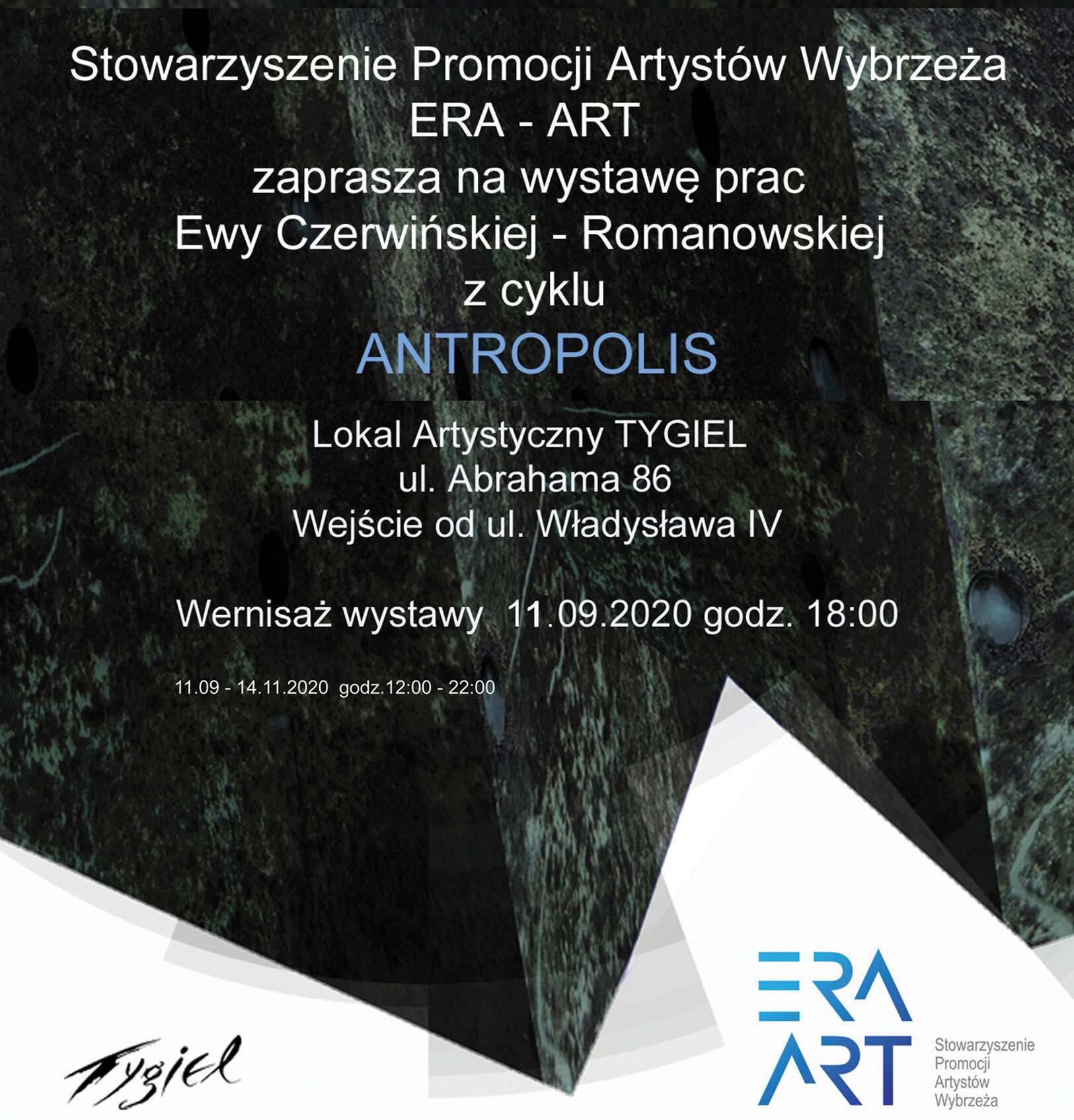 ANTROPOLIS, grafika cyfrowa Ewy Czerwińskiej-Romanowskiej
