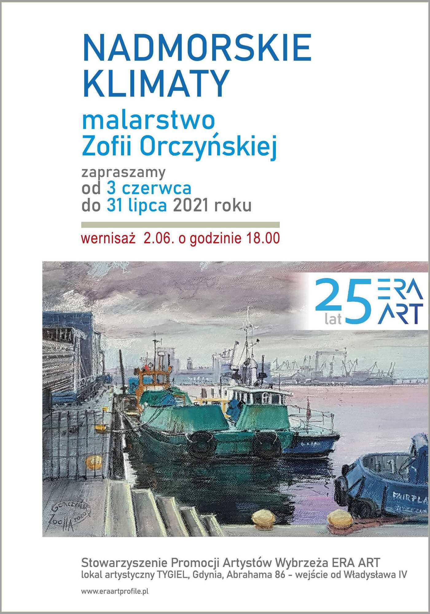 NADMORSKIE KLIMATY, malarstwo Zofii Orczyńskiej