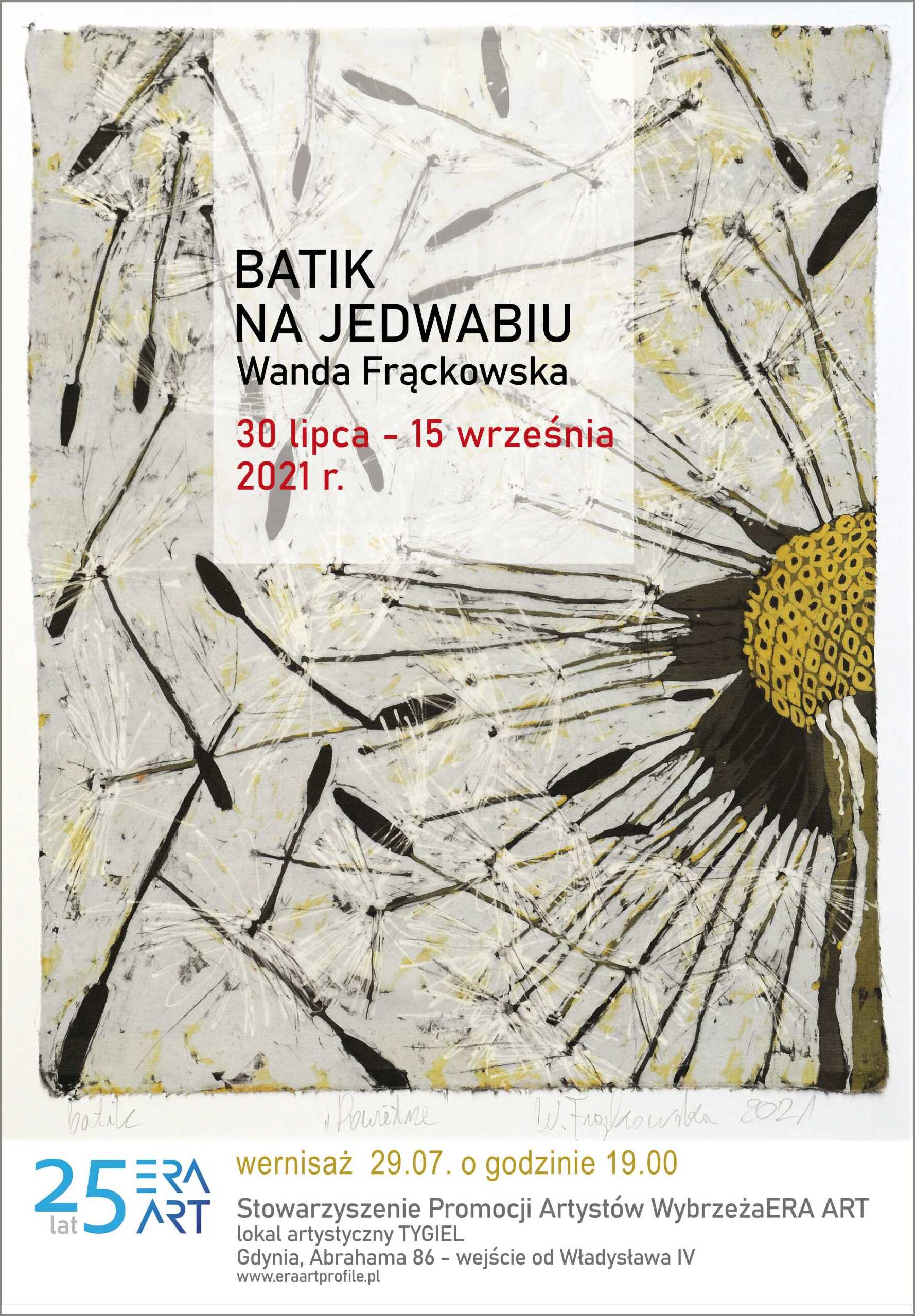 BATIK NA JEDWABIU, Wanda Frąckowska