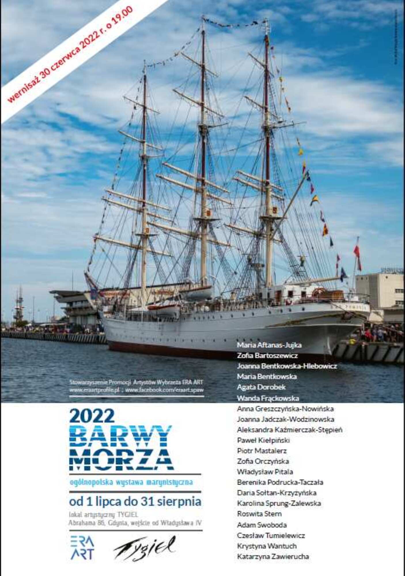 BARWY MORZA II – z „Daru Pomorza” do Era Art