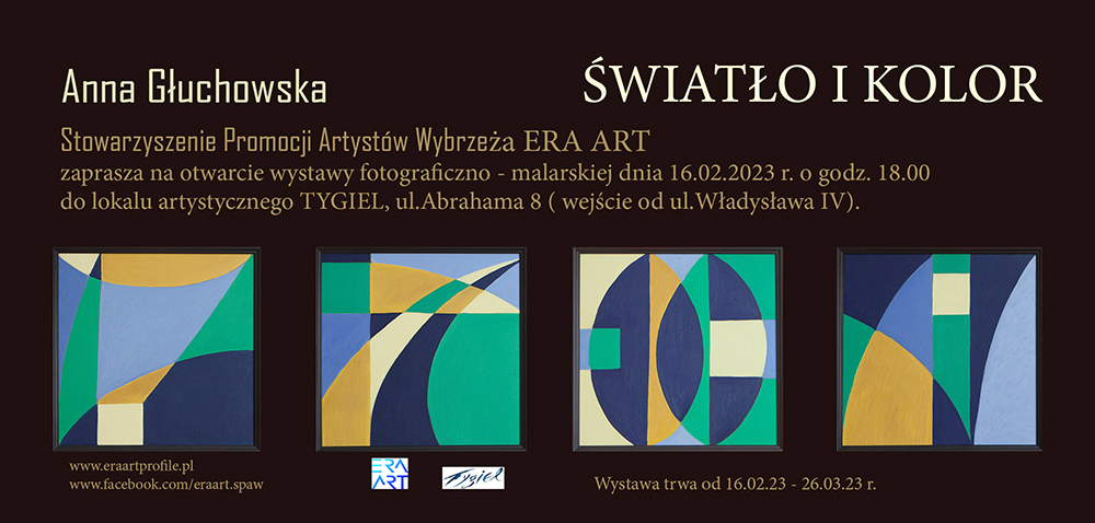 „światło i kolor” Anna Głuchowska