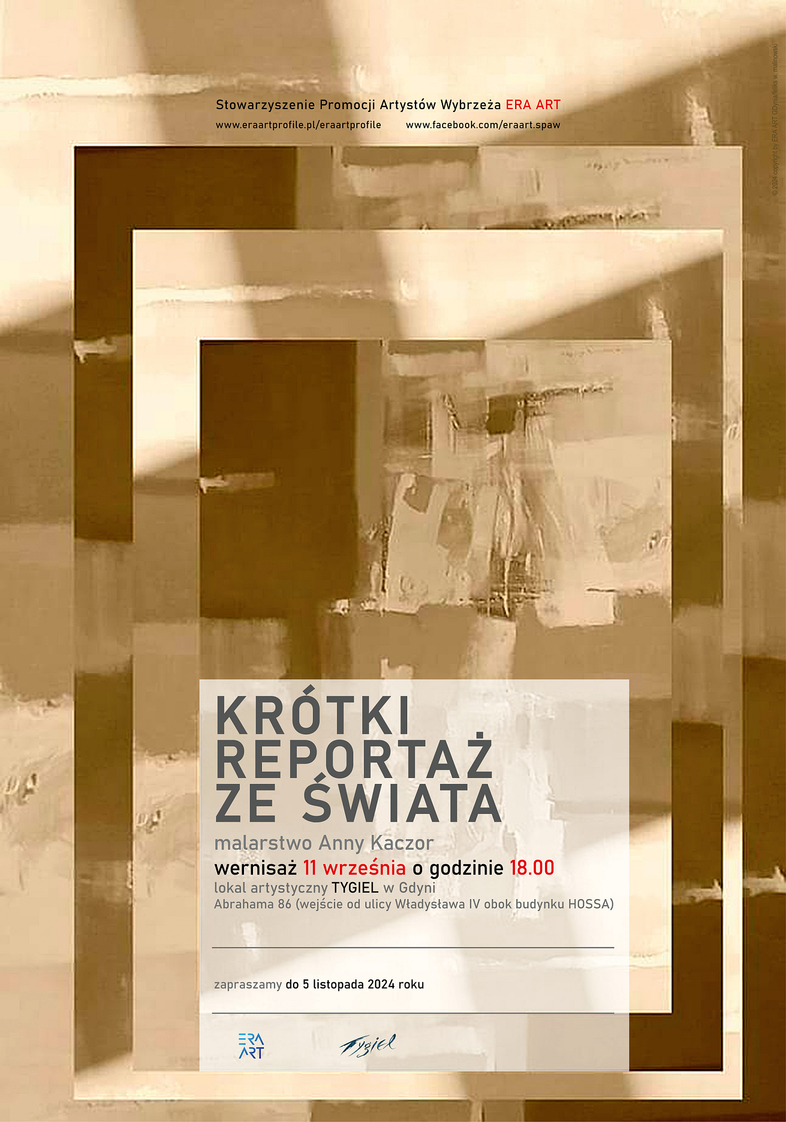 KRÓTKI REPORTAŻ ZE ŚWIATA – malarstwo Anny Kaczor